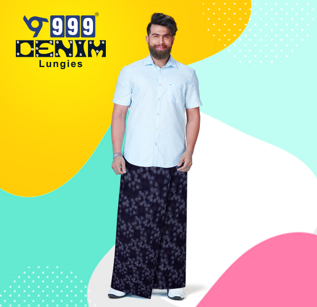 Denim Jeans Lungi - Dark Blue Printed Designer (Marble Design) A14 Model Lungi  999 Brand Offer Pack #Denim #Jeans #Denimlungi #Cottonjean #Lungi #Lungies  #Lungis : Amazon.in: Clothing & Accessories
